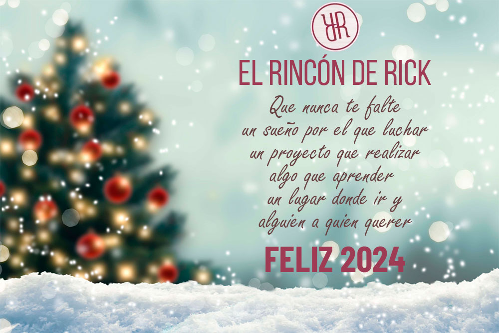 Feliz 2024   El rincon de Rick